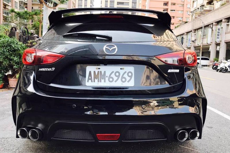 Mazda 3 cuc ngau voi phong cach 